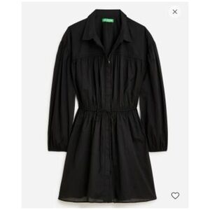 J.Crew black tunic dress XXS